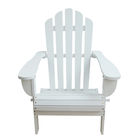 발코니 빛을 위한 백색 고체 나무로 되는 옥외 가구 바닷가 라운지용 의자