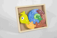 Eco 성격 가정/교실을 위한 친절한 고체 목제 수 달팽이 퍼즐 게임